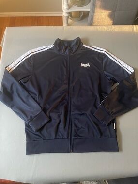Lonsdale Men's Navy Track Jacket Size Large